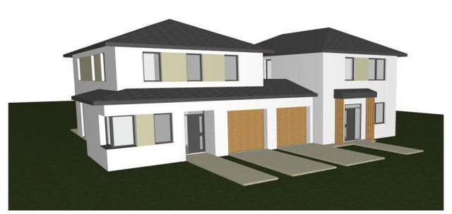 Eladó ikerház, Dunakeszin 194.99 M Ft, 5+1 szobás