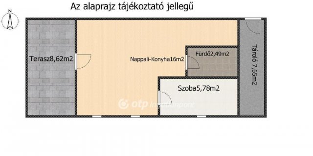 Eladó sorház, Dömsödön 27.9 M Ft, 1 szobás