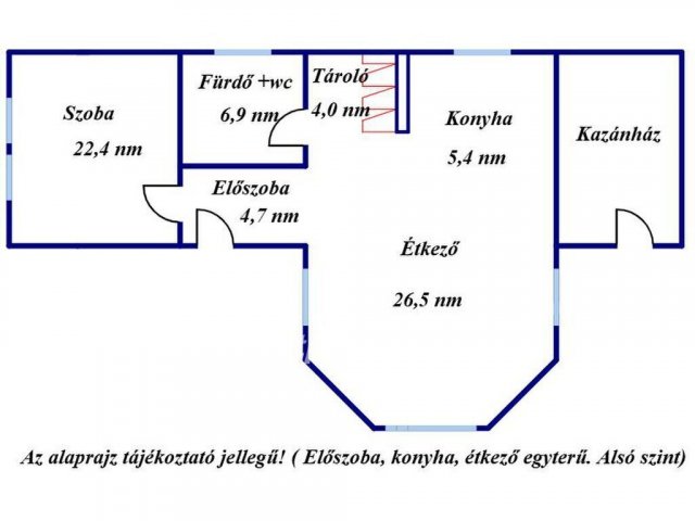 Eladó családi ház, Biharnagybajomban 25 M Ft, 2+1 szobás