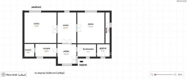 Eladó családi ház, Tiszajenőn 18.99 M Ft, 3 szobás