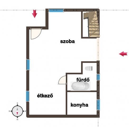 Eladó családi ház, Szigetszentmiklóson 58 M Ft, 2 szobás