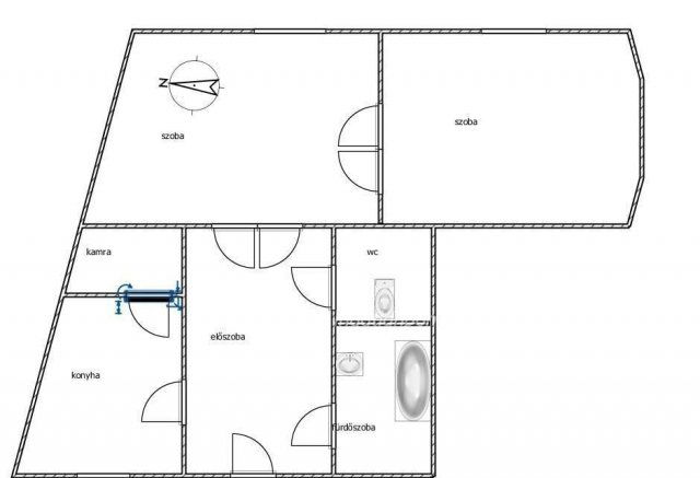 Eladó téglalakás, Pécsett 71 M Ft, 2 szobás