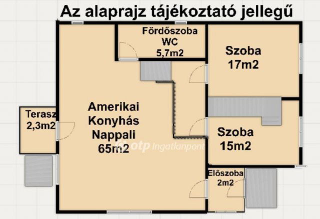 Eladó családi ház, Dombrádon 37.5 M Ft, 3+1 szobás