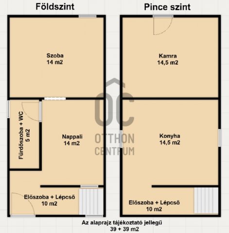 Eladó családi ház, Diósdon 36.9 M Ft, 2 szobás