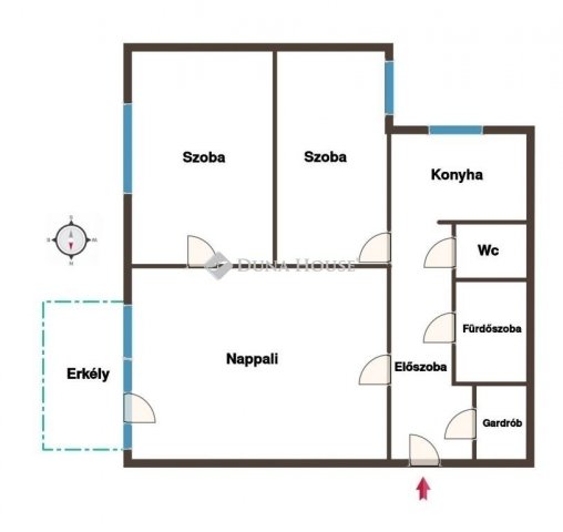 Eladó panellakás, Budapesten, XVI. kerületben 69.9 M Ft, 3 szobás