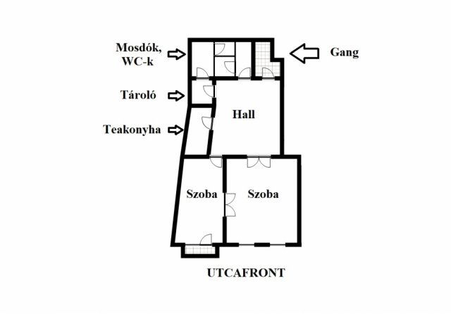 Kiadó téglalakás, albérlet, Miskolcon 260 E Ft / hó, 3 szobás