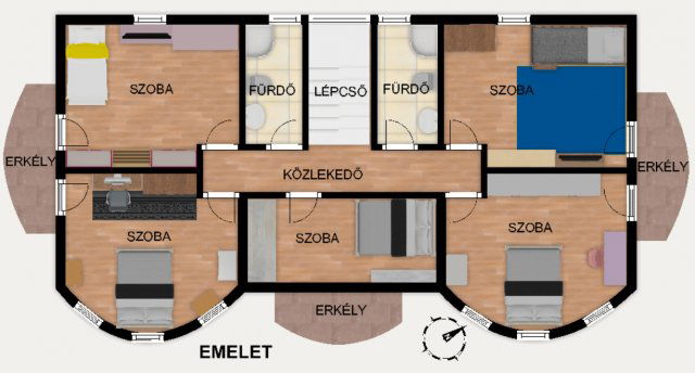 Eladó családi ház, Zamárdiban, Vécsey Károly utcában