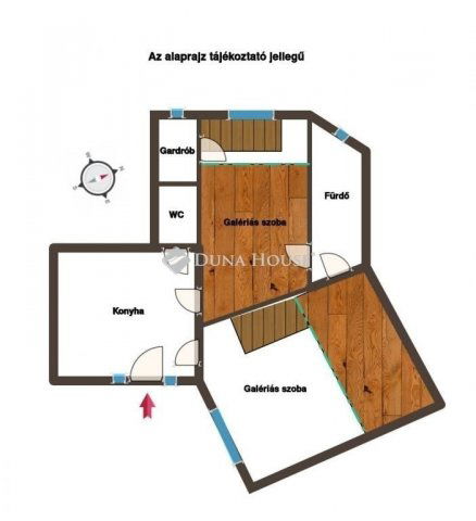 Eladó téglalakás, Budapesten, VIII. kerületben 60 M Ft, 2 szobás