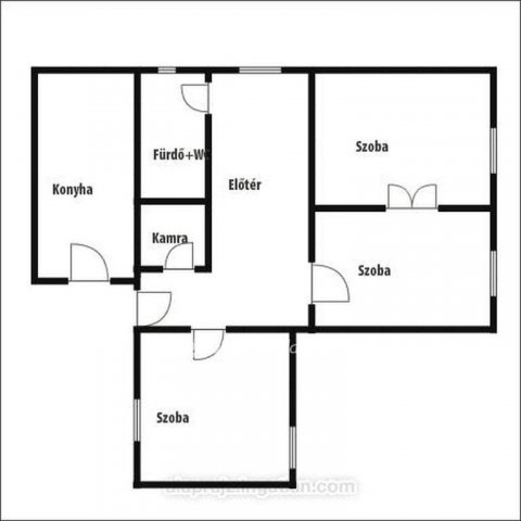 Eladó családi ház, Zókon 21 M Ft, 3 szobás