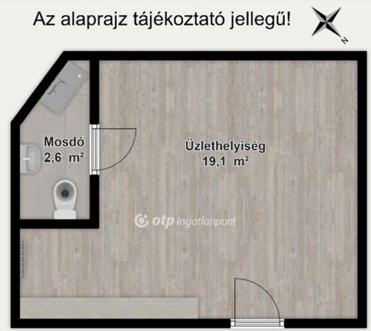 Kiadó üzlethelyiség, Budapesten, V. kerületben 350 E Ft / hó