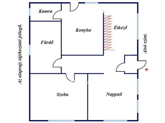 Eladó családi ház, Szolnokon 49 M Ft, 4 szobás