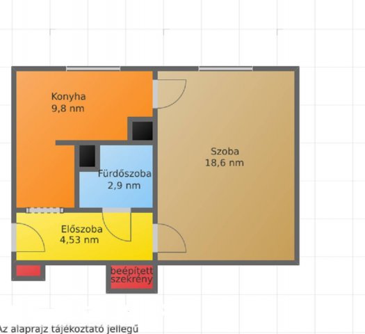 Eladó téglalakás, Salgótarjánban, Forgách Antal úton