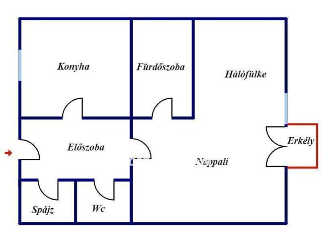 Eladó téglalakás, Miskolcon 21.99 M Ft, 1+1 szobás