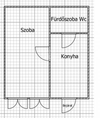 Eladó téglalakás, Budapesten, IV. kerületben 35.5 M Ft, 1 szobás