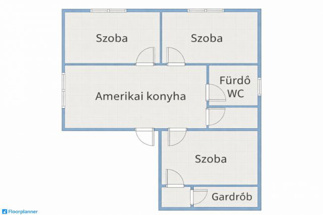 Eladó családi ház, Makón 58 M Ft, 3+1 szobás