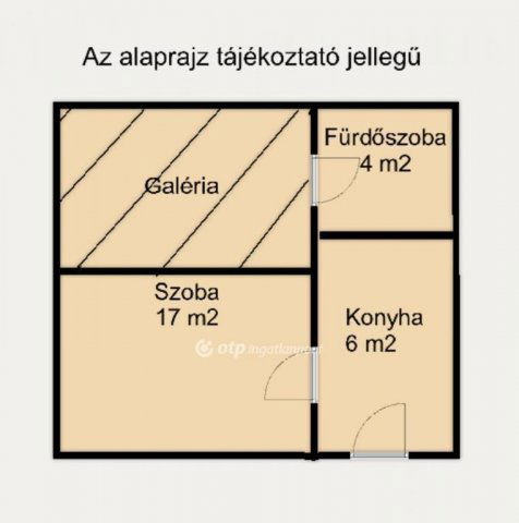 Eladó téglalakás, Budapesten, VII. kerületben 46.9 M Ft