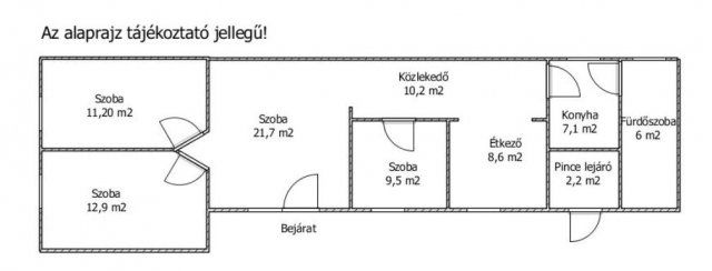 Eladó családi ház, Érden 54.9 M Ft, 4 szobás