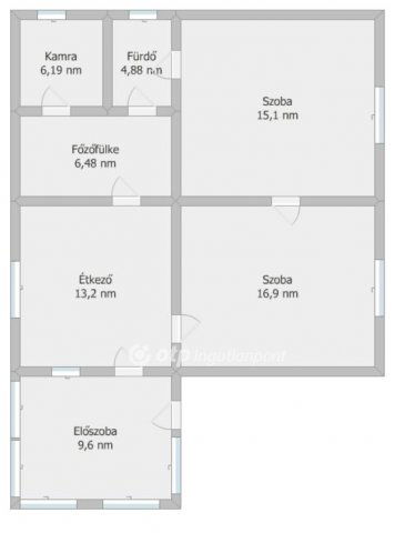 Eladó családi ház, Decsen 15.9 M Ft, 2 szobás