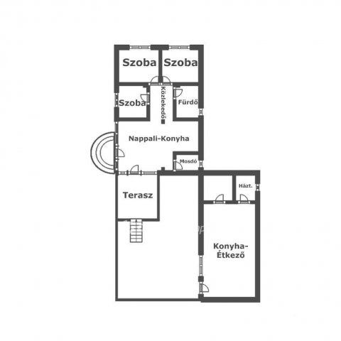 Eladó családi ház, Besenyőtelken 65 M Ft, 4 szobás