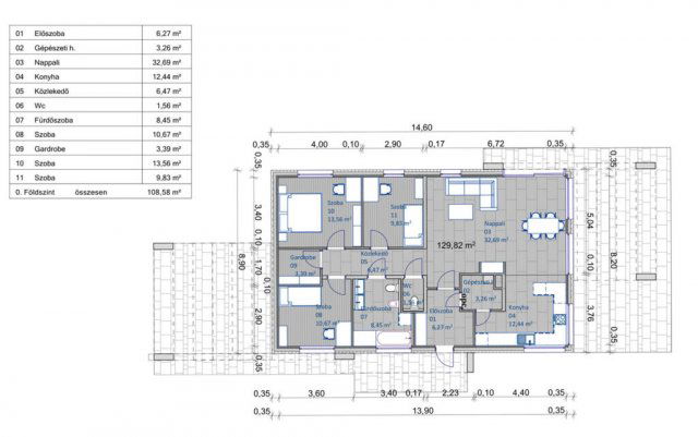 Eladó családi ház, Szolnokon 95.5 M Ft, 3 szobás