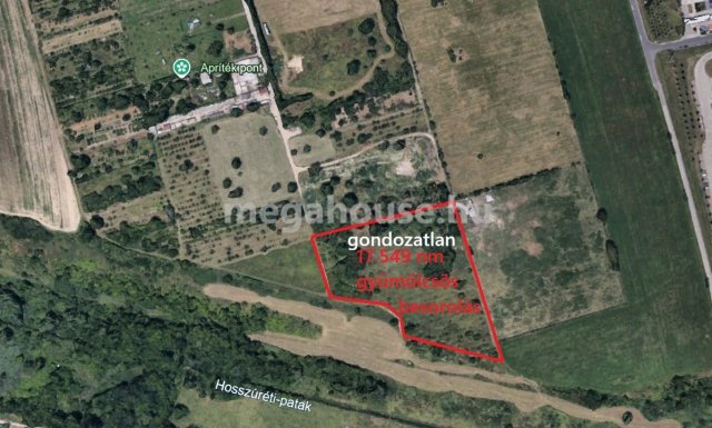 Eladó mezogazdasagi ingatlan, Törökbálinton 40 M Ft