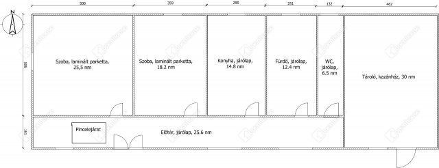 Eladó családi ház, Noszlopon 44.99 M Ft, 2 szobás