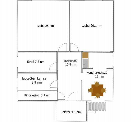 Eladó családi ház, Várpalotán 38 M Ft, 2 szobás