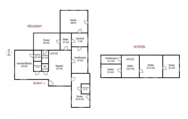 Eladó családi ház, Nyírpazonyon 83 M Ft, 5 szobás