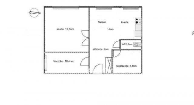 Eladó panellakás, Salgótarjánban 22.5 M Ft, 3 szobás