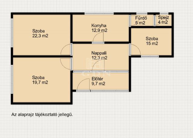 Eladó családi ház, Csesztregen 22.5 M Ft, 3 szobás