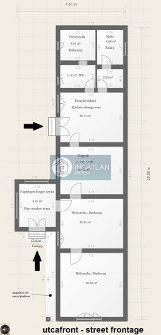 Eladó családi ház, Szalonnán 10.5 M Ft, 3 szobás