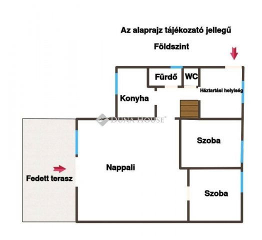 Eladó családi ház, Kiskunlacházán 67.9 M Ft, 3+2 szobás