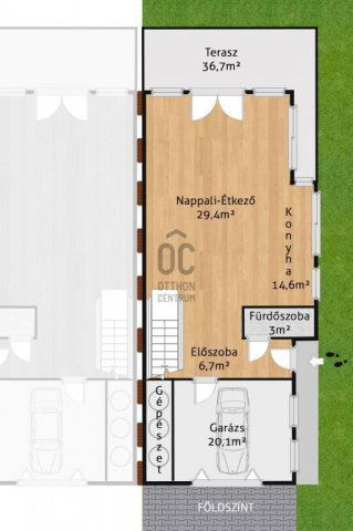 Eladó ikerház, Budapesten, XXI. kerületben 176.9 M Ft, 4 szobás
