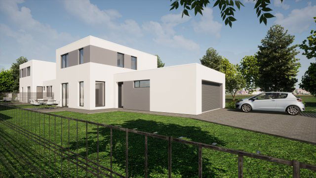 Eladó ikerház, Székesfehérvárott 149.9 M Ft, 2+2 szobás