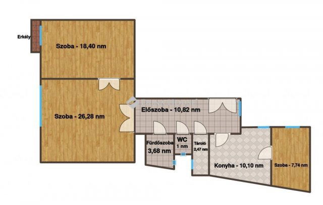 Eladó téglalakás, Budapesten, XII. kerületben 119 M Ft, 3 szobás
