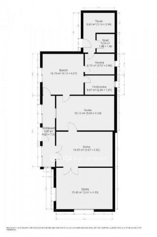Eladó családi ház, Mezőkövesden 36 M Ft, 3 szobás