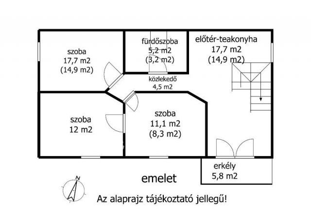 Eladó téglalakás, Siófokon 180 M Ft, 5 szobás