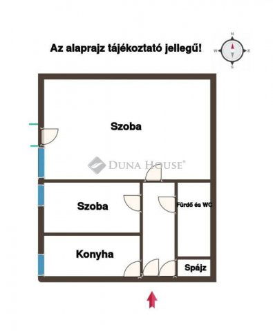Eladó téglalakás, Nagykanizsán 20.5 M Ft, 2 szobás