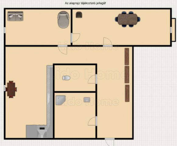 Eladó panellakás, Székesfehérvárott 55 M Ft, 2 szobás