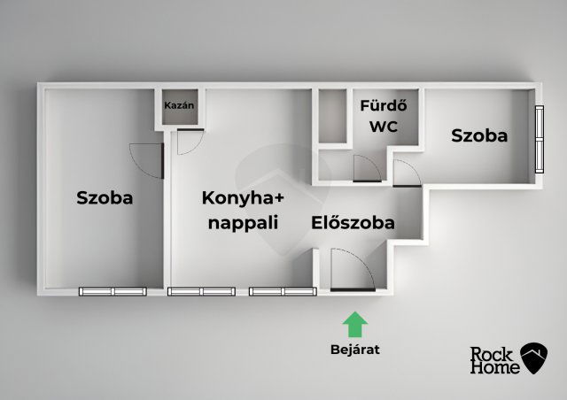 Eladó téglalakás, Budapesten, IX. kerületben 75 M Ft, 2+1 szobás