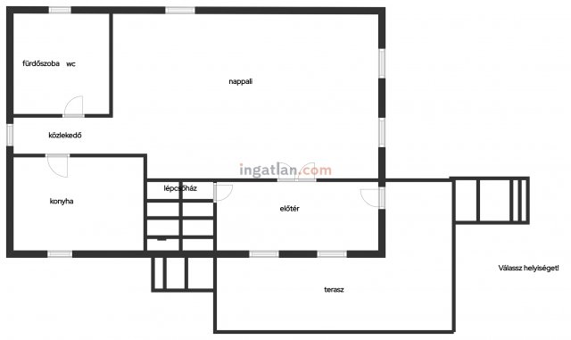 Eladó nyaraló, Szolnokon 56.8 M Ft, 3 szobás