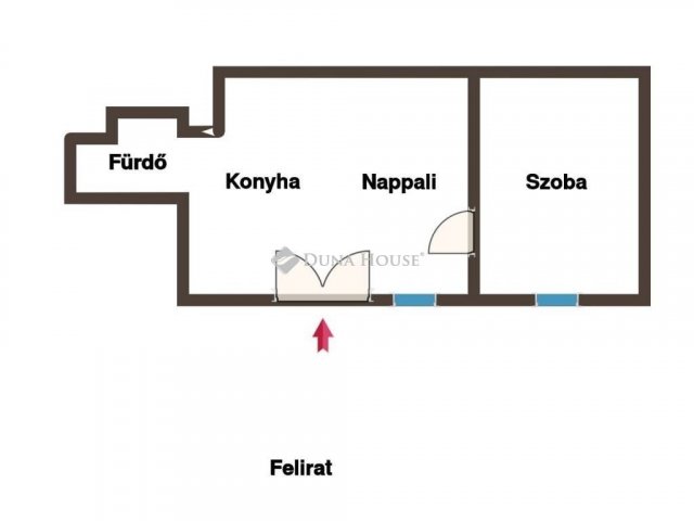 Eladó téglalakás, Budapesten, V. kerületben 69.9 M Ft, 2 szobás