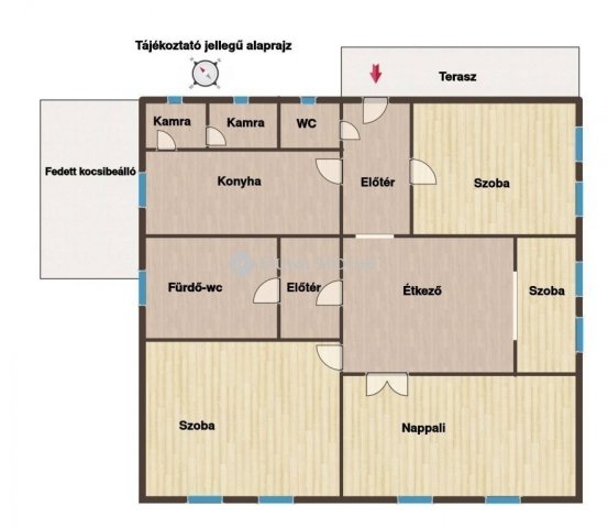 Eladó családi ház, Monoron 105 M Ft, 4 szobás