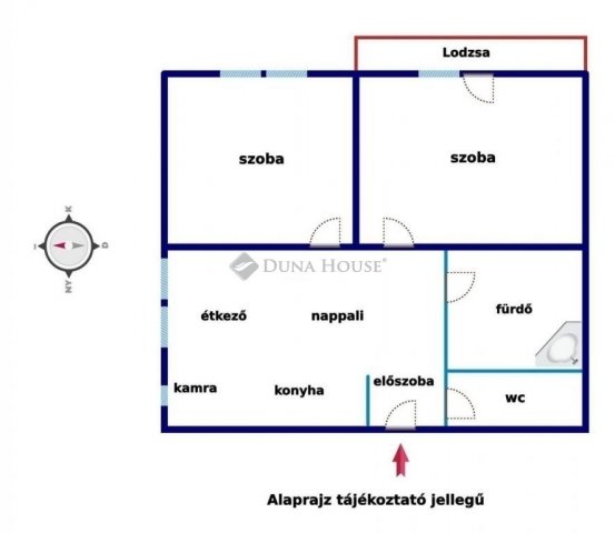 Eladó téglalakás, Debrecenben 76 M Ft, 3 szobás