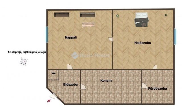 Eladó téglalakás, Budapesten, XIII. kerületben 48.9 M Ft