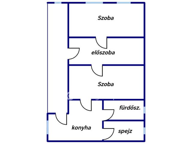 Eladó családi ház, Füzesabonyban 9 M Ft, 2 szobás