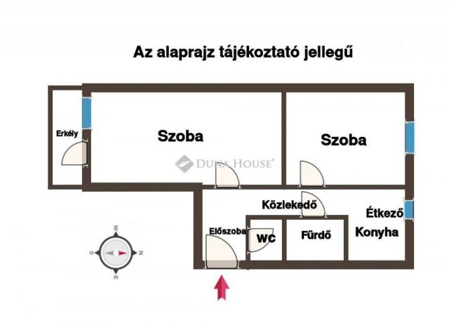 Eladó panellakás, Pécsett 53.9 M Ft, 2 szobás