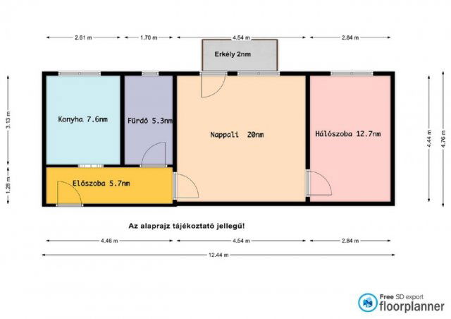 Eladó téglalakás, Salgótarjánban, Játszó utcában 20.79 M Ft