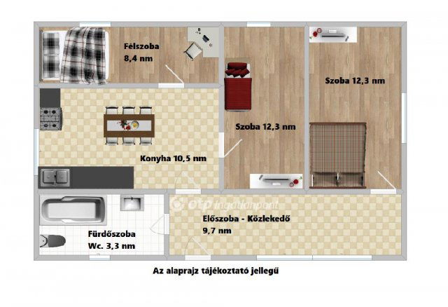 Eladó családi ház, Dévaványán 9.5 M Ft, 2+1 szobás