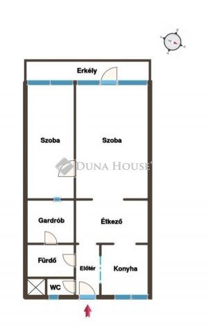 Eladó téglalakás, Budapesten, XX. kerületben 63.5 M Ft, 2 szobás